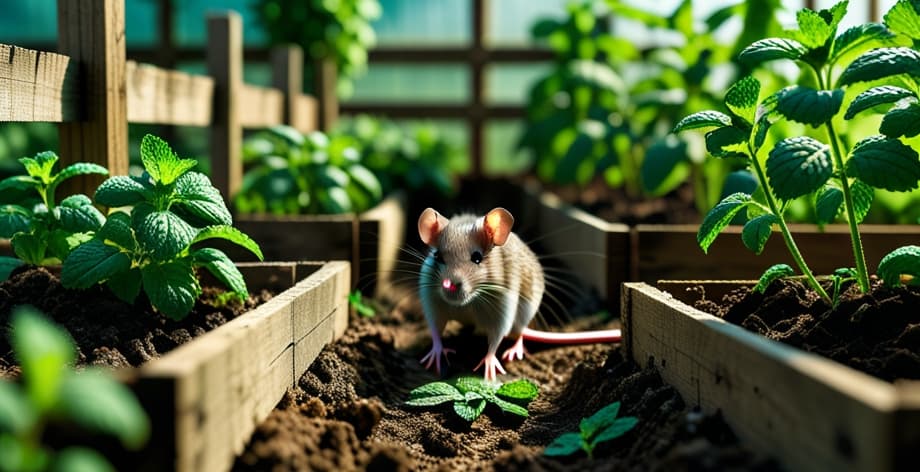 Cómo ahuyentar ratones de campo del huerto