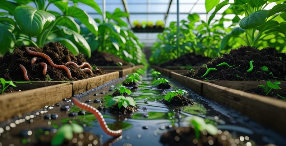 Cómo aprovechar los beneficios de las lombrices en el huerto