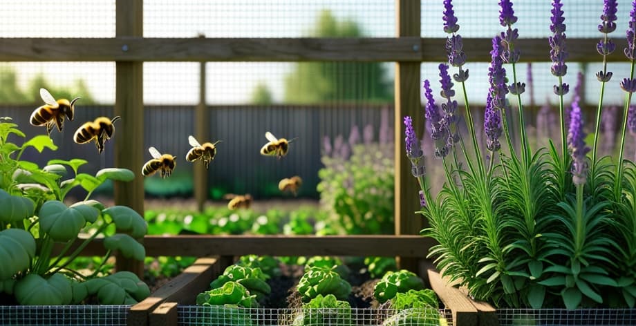 Cómo Ahuyentar Abejas del Huerto de Forma Responsable