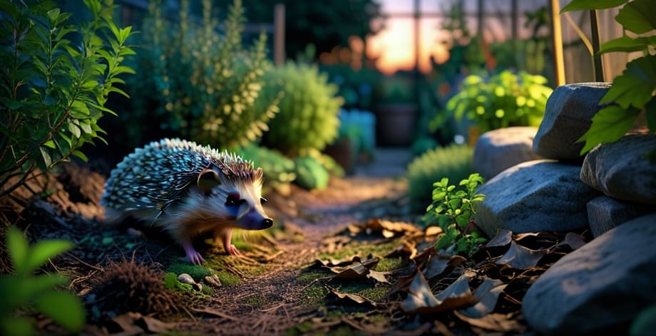 Cómo atraer erizos al jardín