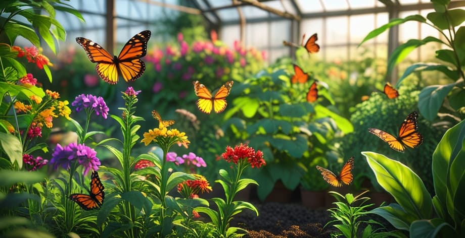 Cómo atraer mariposas al jardín