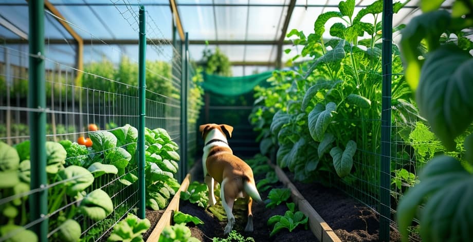 Como proteger huerto de perros