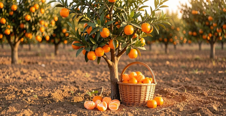 Cuándo cosechar mandarinas: señales y calendario por variedad