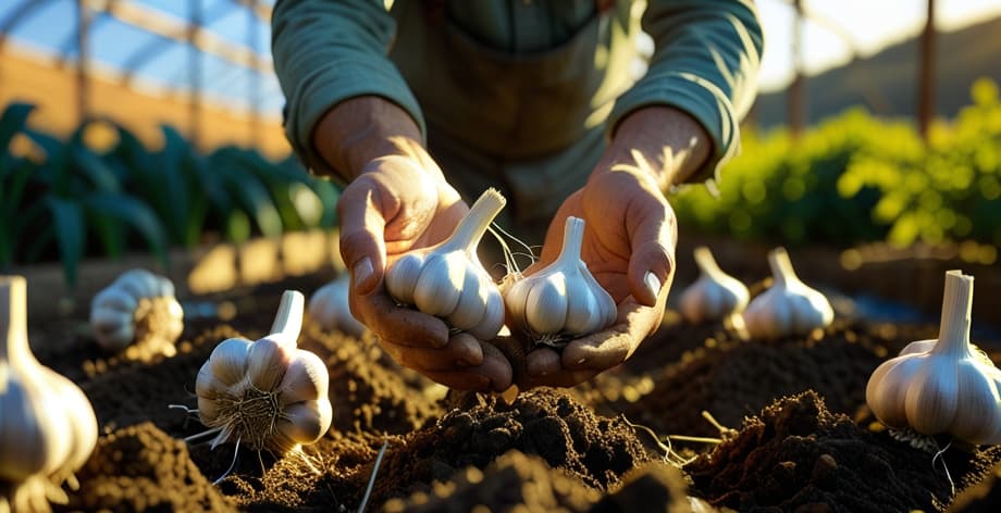 Época de cosecha de ajos: señales de madurez y mejor momento