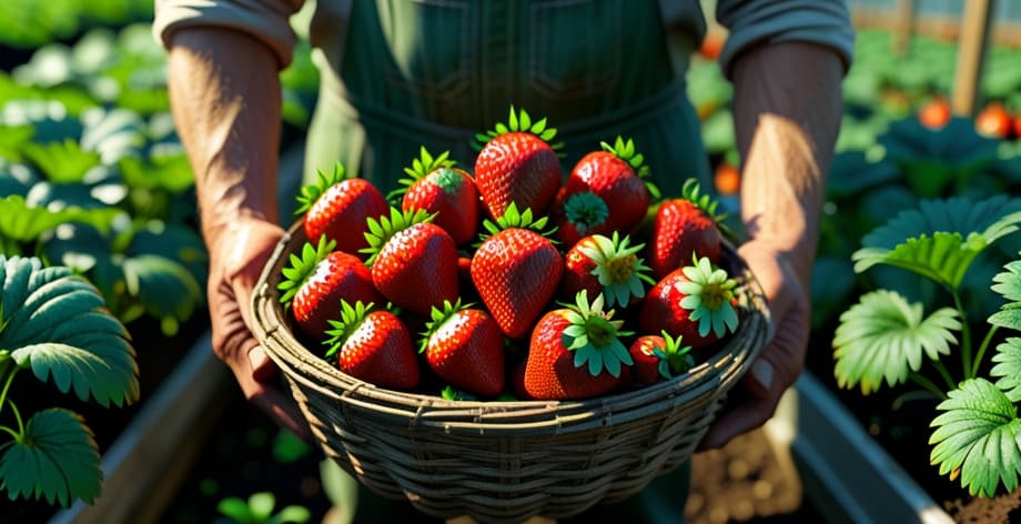 Cuándo cosechar fresa: señales de madurez y mejor época