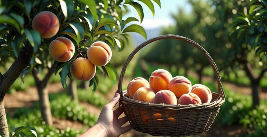 Cuándo cosechar melocotón: señales de madurez y mejor época