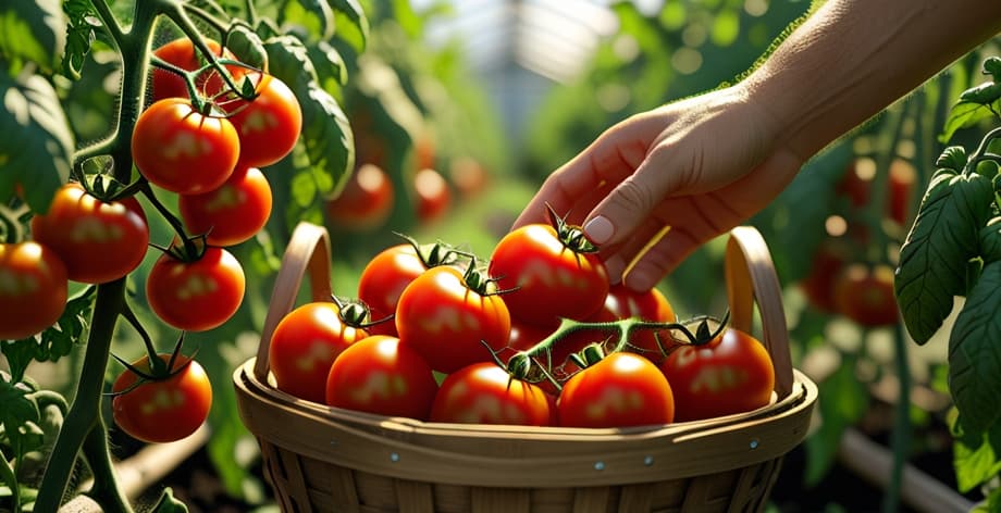 Cuándo cosechar tomate: señales de madurez y mejor época