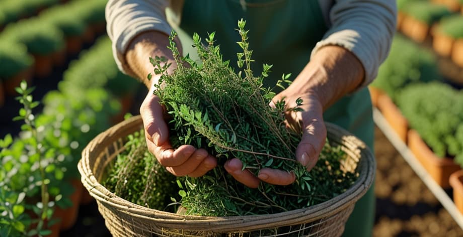 Cuándo cosechar tomillo: Señales de madurez y mejor época
