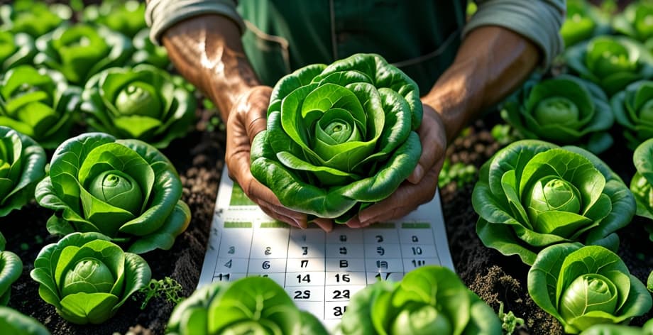 Mejor época para cosechar lechugas