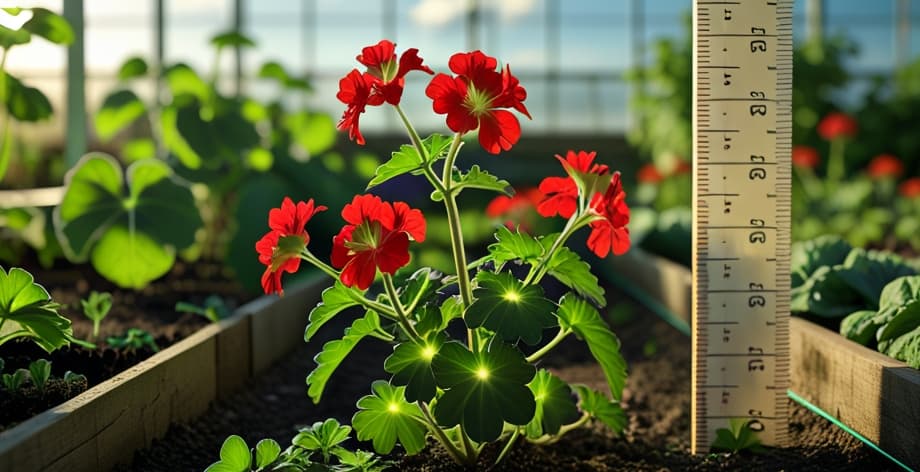 Cuánto Crece geranio: Tamaño, Altura y Desarrollo Completo