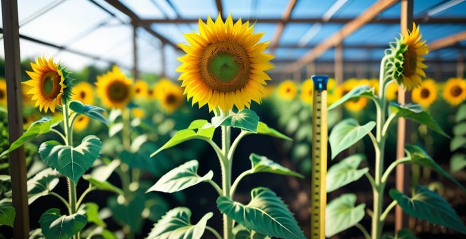 Cuánto Crece girasol: Tamaño, Altura y Desarrollo Completo