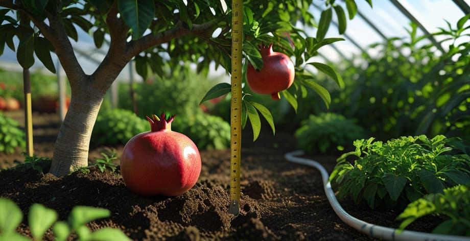 Cuánto Crece granado: Tamaño, Altura y Desarrollo Completo