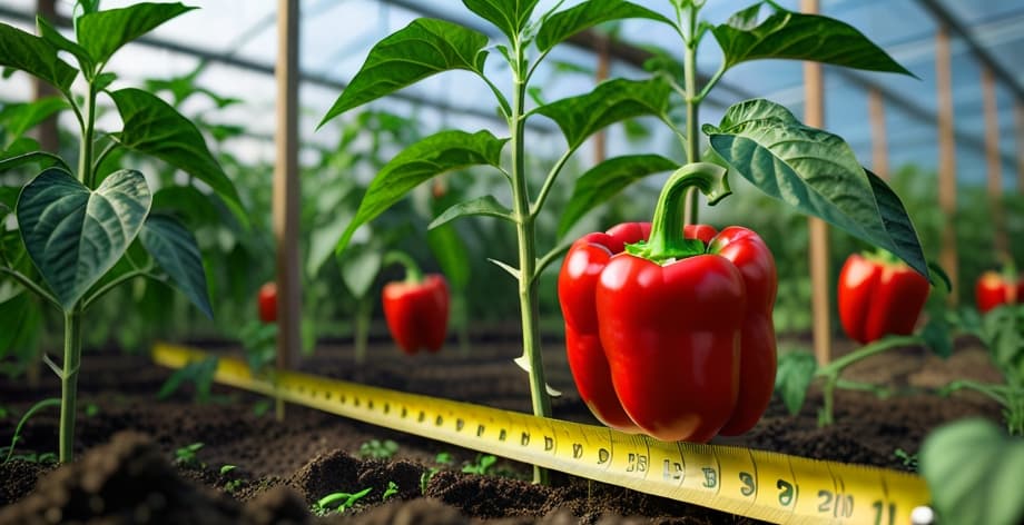 Cuánto crece pimiento: tamaño, altura y desarrollo completo