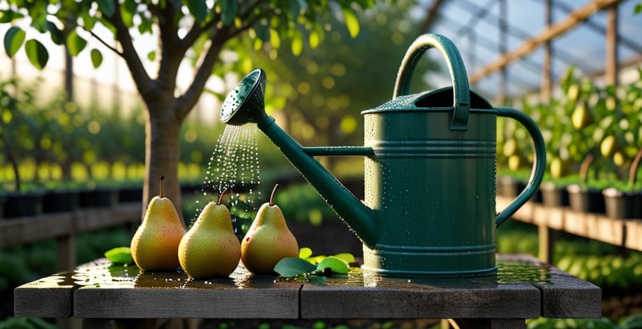 Cuánto regar peral: guía completa