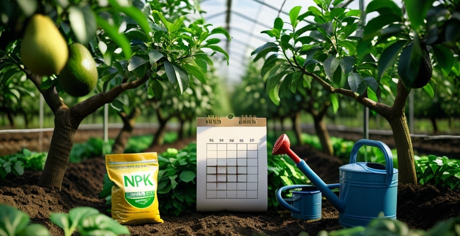 Cómo fertilizar aguacate del huerto español