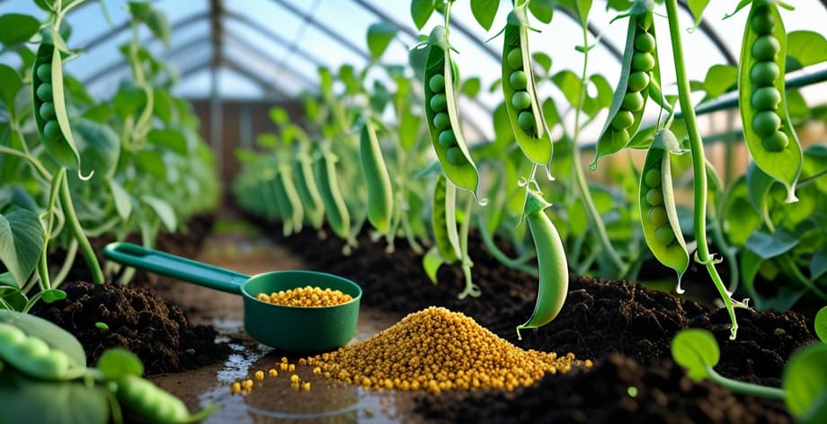 Cuándo fertilizar guisantes: Guía completa