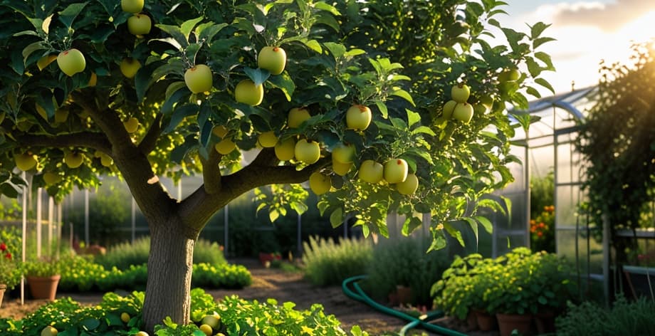 Cuánta luz necesita manzano: guía completa