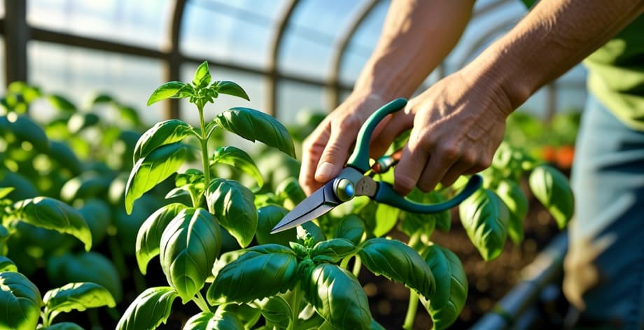 Cómo podar albahaca: guía completa