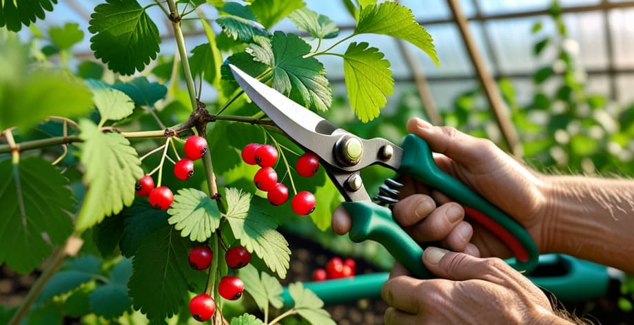 Cómo podar grosellero