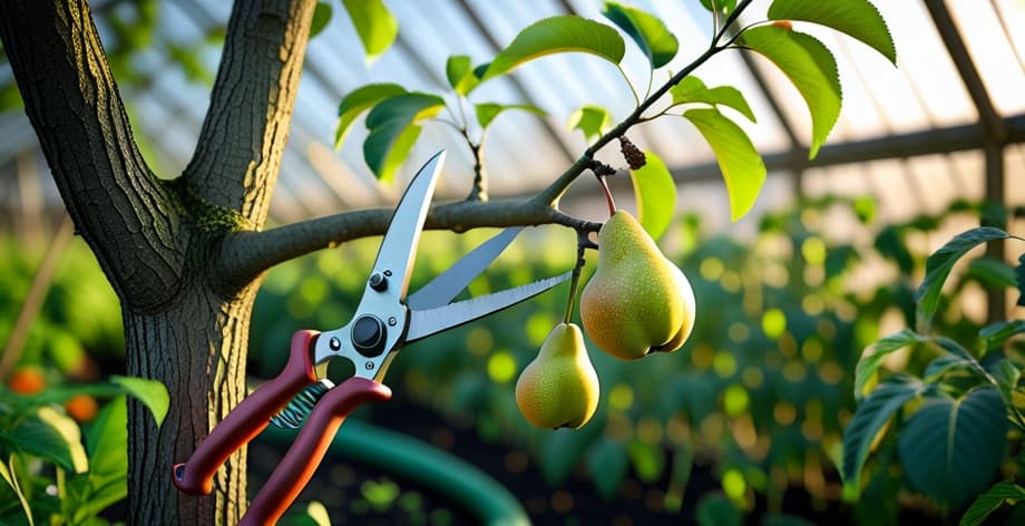 Cómo podar peral: guía completa