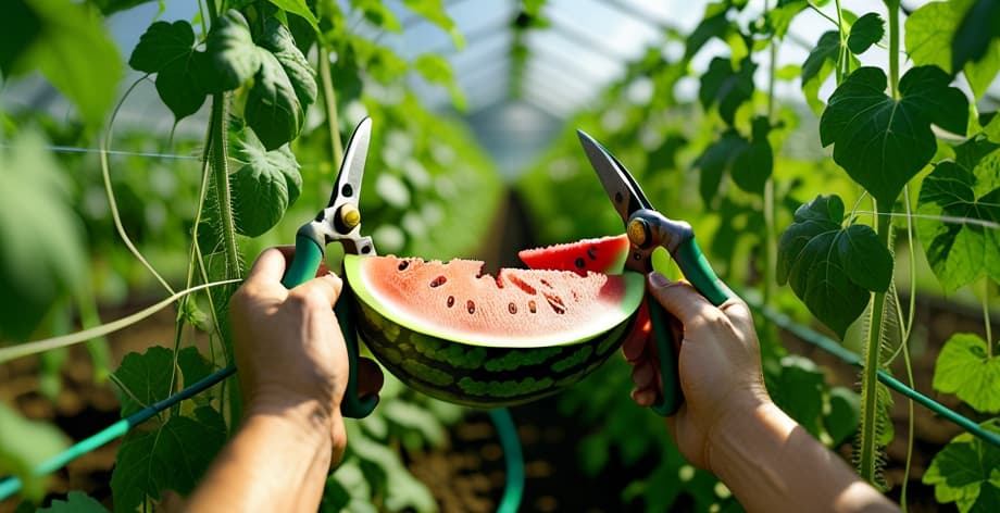 Cómo podar sandías: Guía completa