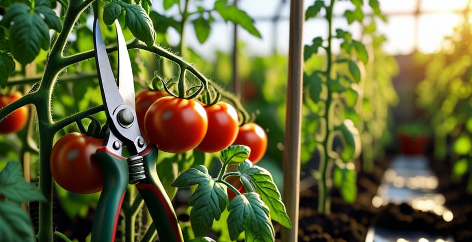 Cómo podar tomateras de forma eficaz