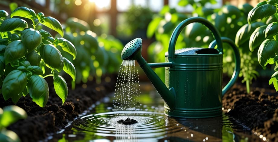 Cómo regar albahaca: guía completa