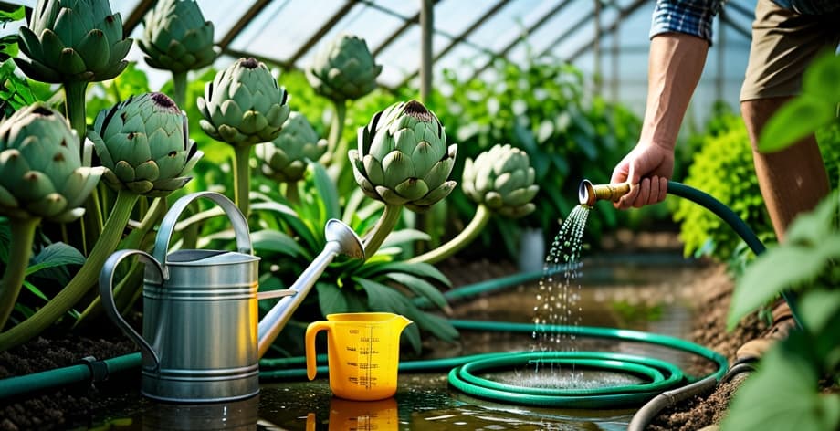 Cómo regar alcachofas: guía completa