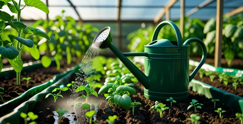 Cómo regar judías del huerto