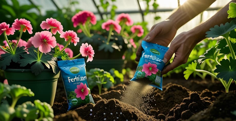 Cuándo fertilizar geranios: guía completa