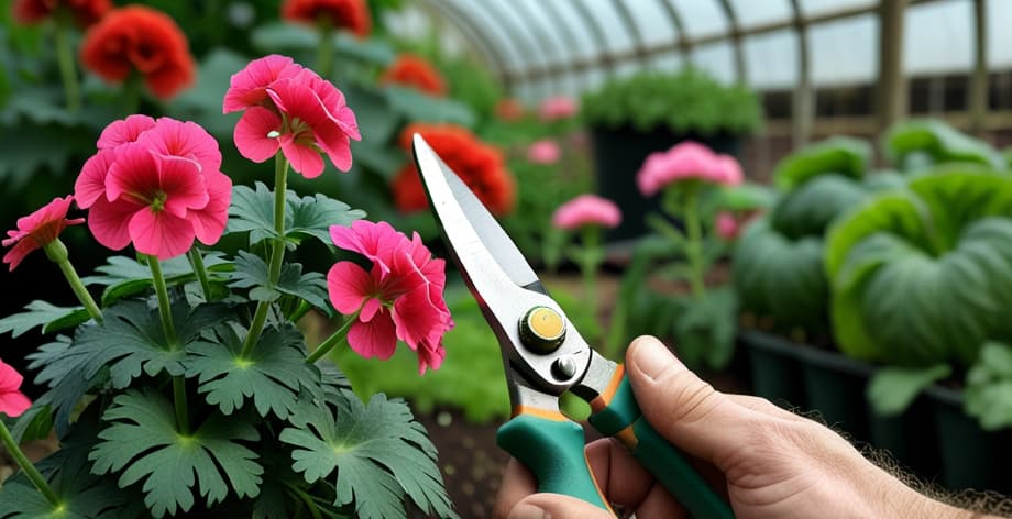 Cómo podar geranios: Guía completa