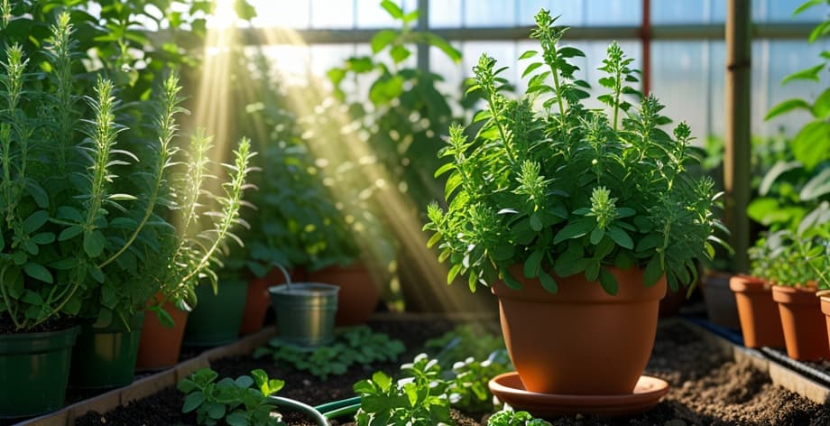 Cómo proporcionar luz al orégano en el huerto español