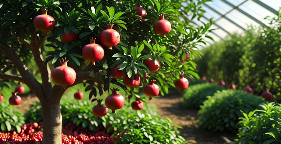 Cuánta luz necesita el granado: Guía completa