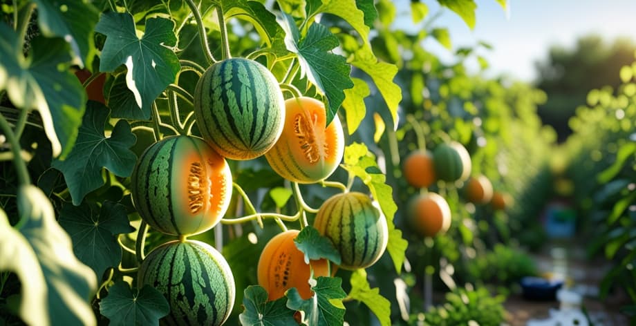 Cuánta luz necesita el melón: guía completa