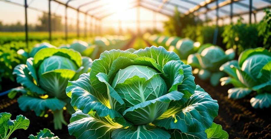 Cómo la col necesita luz