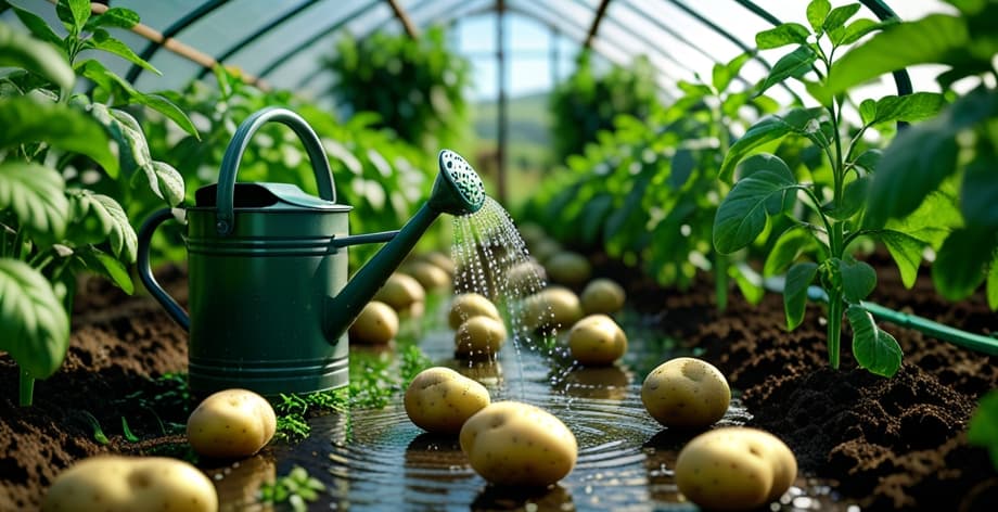 Cuánto regar patatas: guía completa