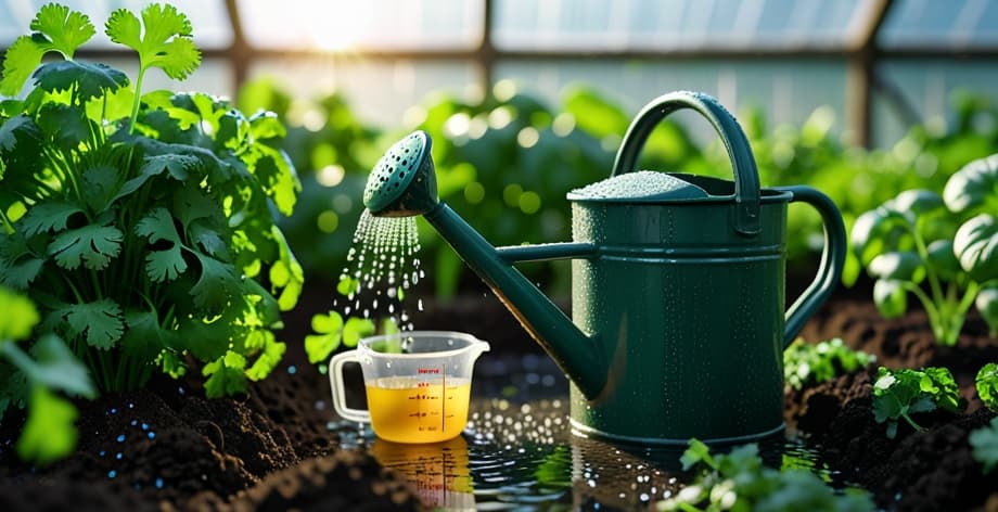 Cómo regar cilantro: Guía completa
