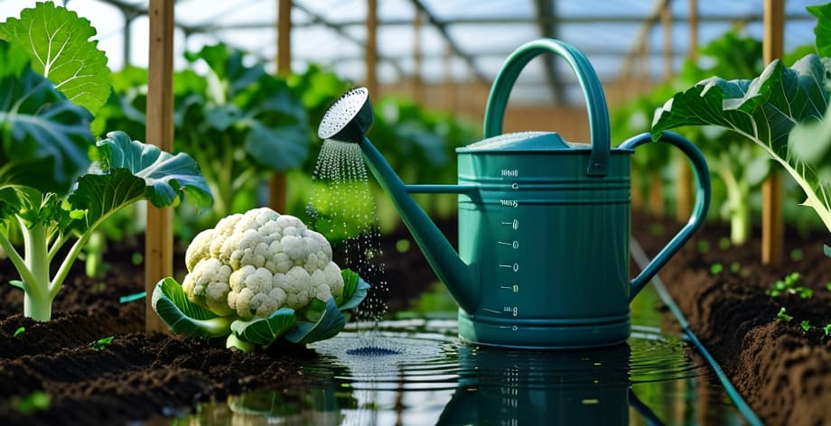 Cómo regar coliflor: Guía completa