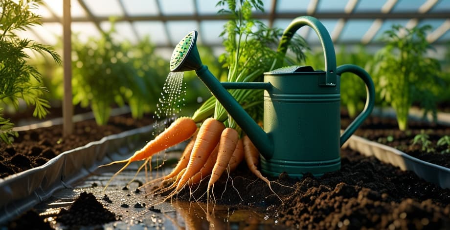 Frecuencia de riego de zanahorias: guía práctica