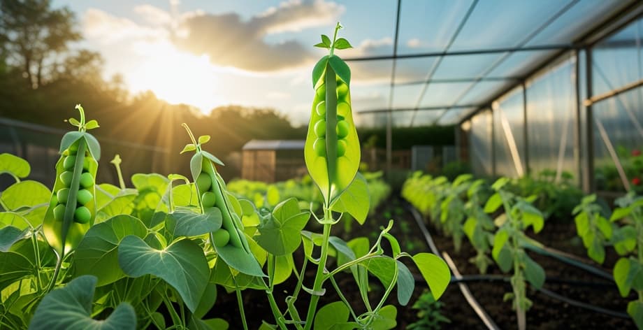 Cuánta luz necesita el guisante: guía completa