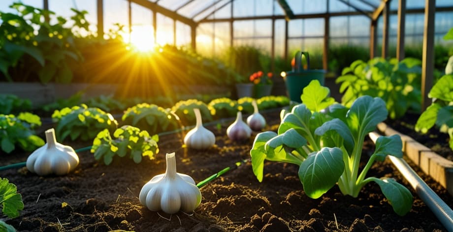 Cuánta luz necesita el ajo: guía completa