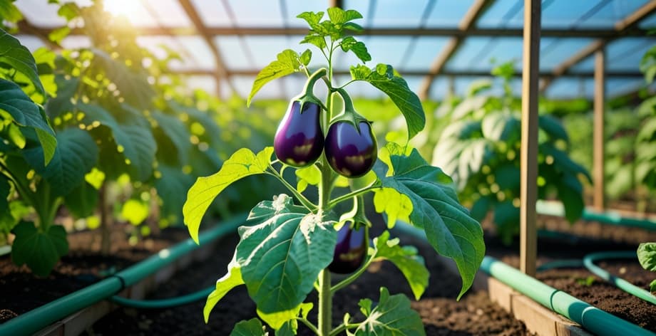 Cuánta luz necesita la berenjena: guía completa
