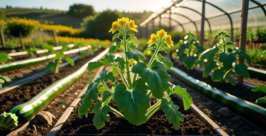 Cuánta luz necesita el calabacín: guía completa