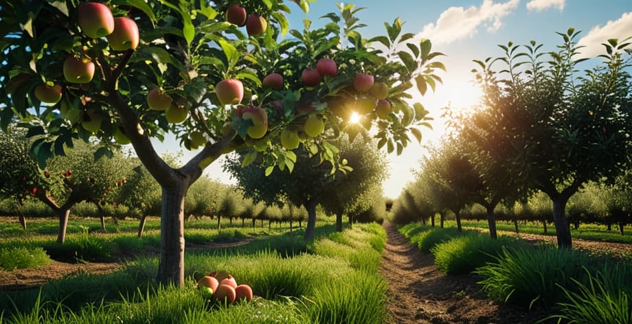 Cuánta luz necesita el manzano: guía completa