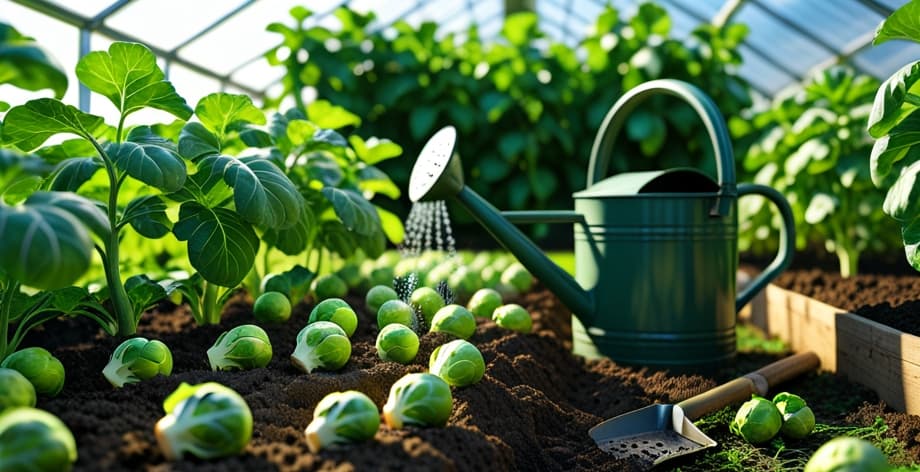 Cultivo de coles de Bruselas: guía completa paso a paso