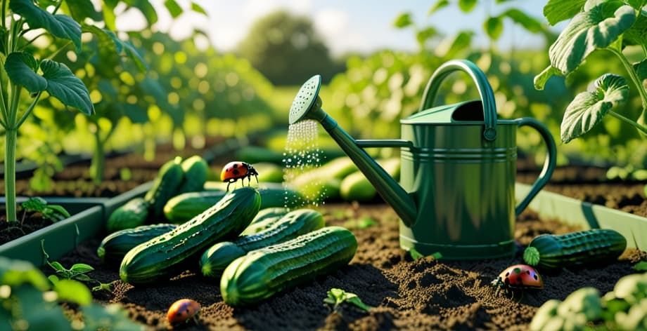Cómo cultivar pepinos en el huerto español