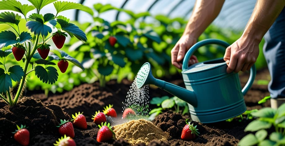 Fertilizar fresa con compuesto: guía completa y dosis