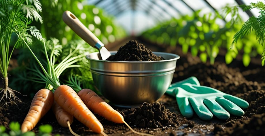 Fertilizar zanahorias con abono compuesto: guía completa y dosis