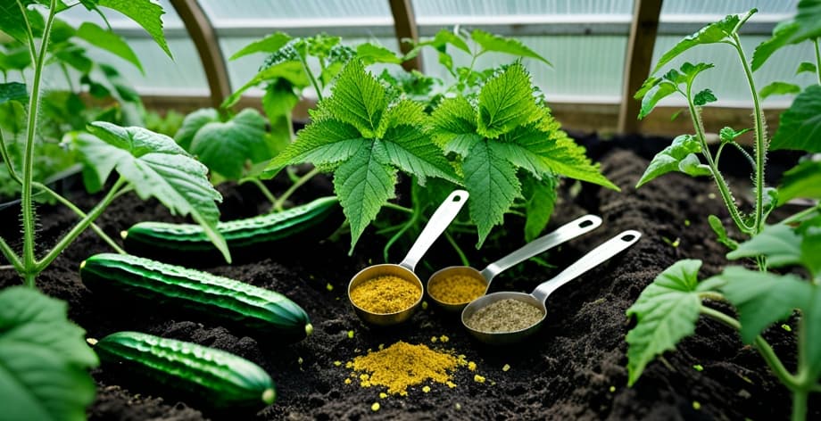 Fertilizar pepinos con ortiga: guía completa y dosis