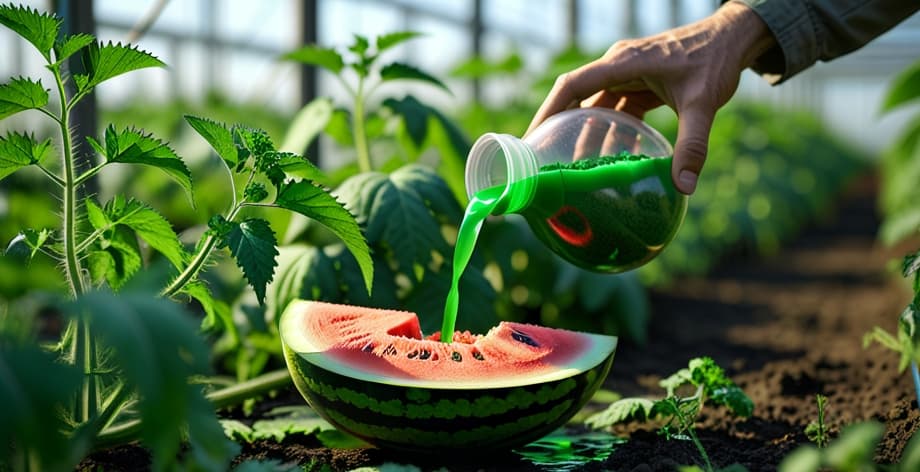 Fertilizar sandías con ortiga: Guía completa y dosis